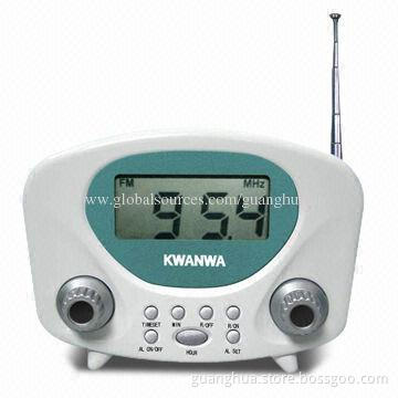 Radio Clock with Real-time Display and Daily Alarm Function